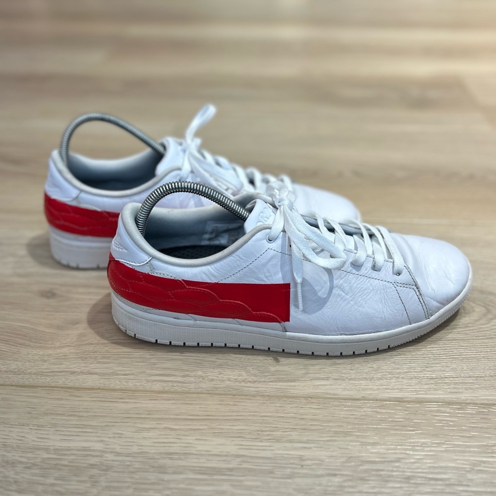 Nike Air Jordan 1 Centre Court Banned White University Red 2021 Size 11.5